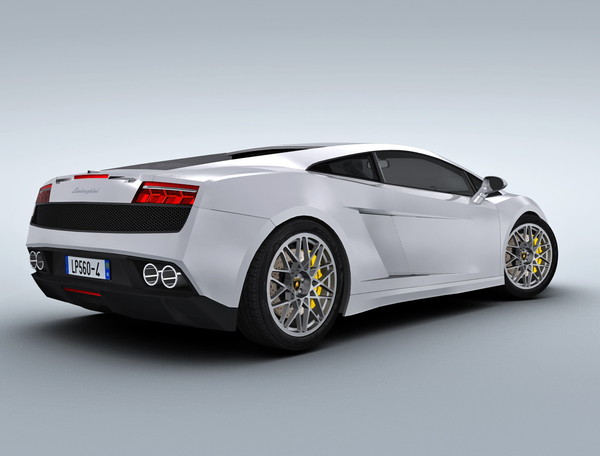 lamborghini gallardo 3d obj - Lamborghini Gallardo LP560-4 by Swan3DStudios